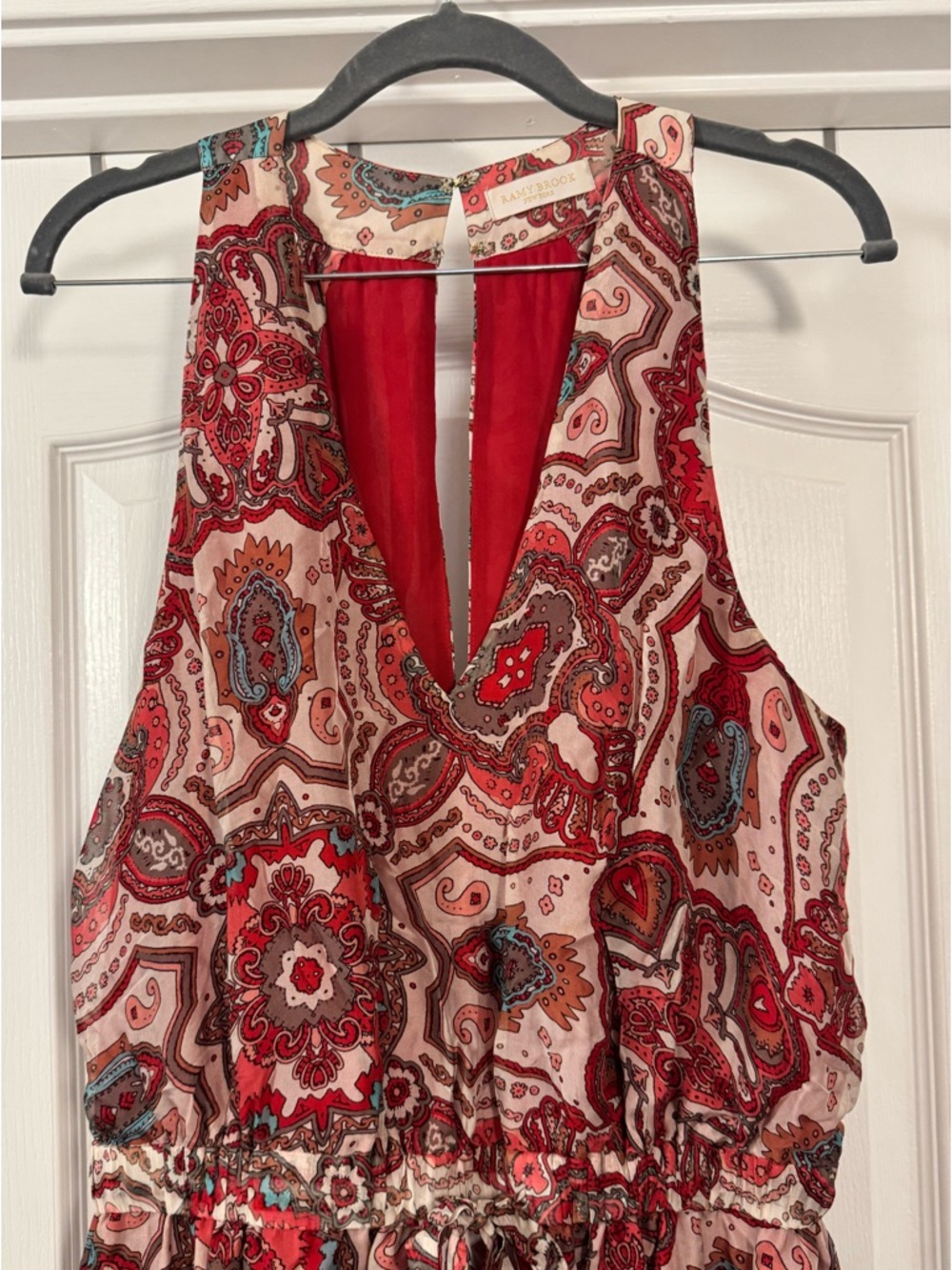 Ramy Brook Savanna Printed High-Low Dress - Picture 3 of 9